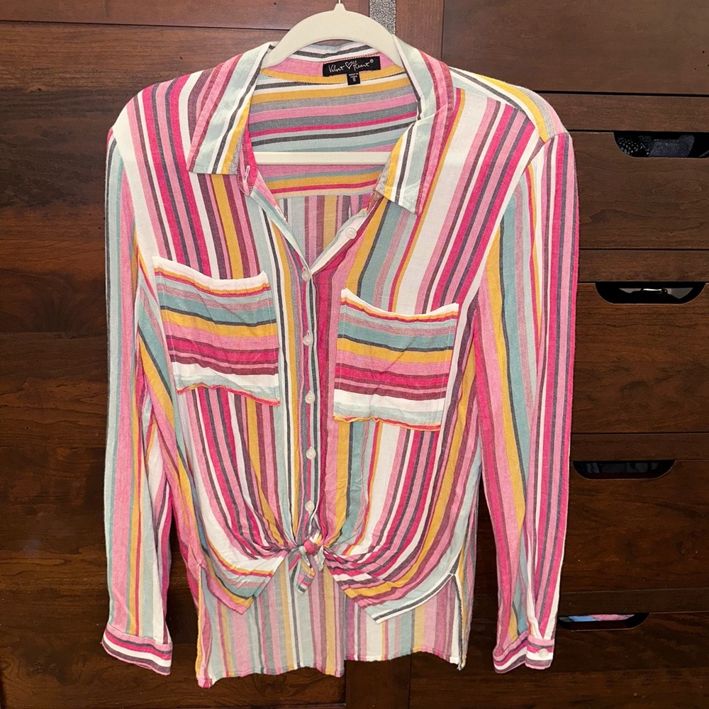 Velvet Heart Striped Top